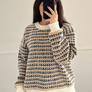 پلیور باف ضربدری کد 62